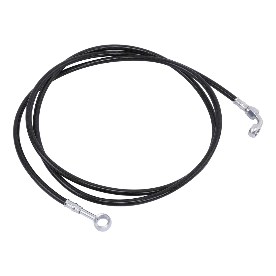 Línea de manguera de cable de freno de 18"" apta para Harley Road King Street Electra Glide ABS Foto 1 de 4