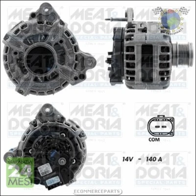 Alternatore Meat per AUDI Q3 Q2 A3 VW PASSAT (3G5 CB5) (3G2 CB2) - Immagine 1 di 3
