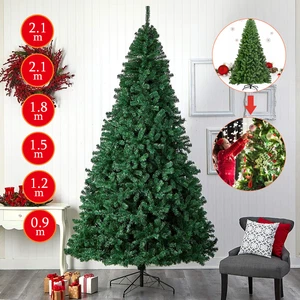 Künstlicher Weihnachtsbaum Kunst Tannenbaum Kunstbaum Christbaum Deko Baum PVC - Bild 1 von 18