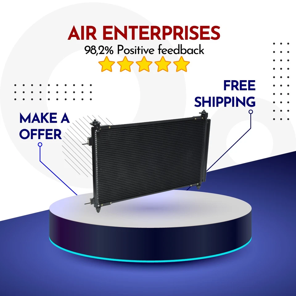 Condensador AC compatível com Mazda CX-9 2007-2010 - Imagem 1 de 1