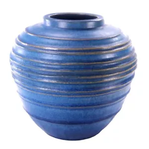 Denby Pottery Vase Alice Teichner h19cm Circa 1937 - Picture 1 of 12
