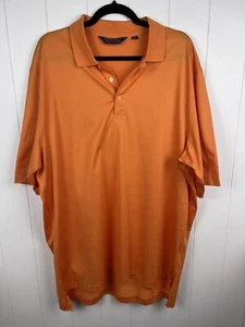 Ralph Lauren Polo Golf Pima Cotton Orange Polo Golf Shirt Size XL - Picture 1 of 6