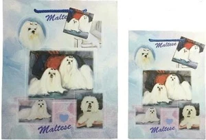 Paquete de 2 bolsas de regalo maltesas con etiquetas para perros Ruth Maysstead - Imagen 1 de 1