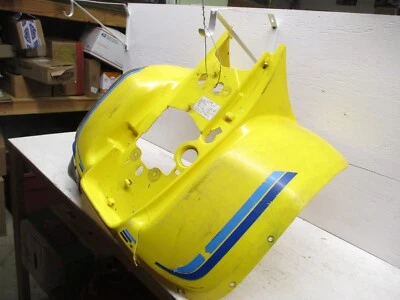 Suzuki ALT 125 used Rear Fender Yellow *Small Crack* - Image 1 of 4