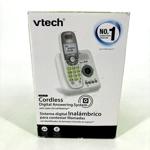 Teléfono inalámbrico Vtech con identificador de llamadas y contestador automático digital (CS6124) - Imagen 1 de 7