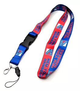 Portachiavi cordino New York Rangers squadra NHL hockey su ghiaccio - Foto 1 di 1