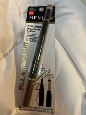 Revlon Colorstay Brow Shape & Glow #255 Soft Brown Fill & Highlight New Sealed - Image 1 of 2
