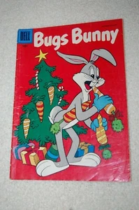 DELL COMICS BUGS BUNNY NO.46 SILVER AGE CHRISTMAS CARTOON - Picture 1 of 9