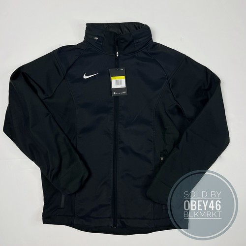 Nike Sphere Coaches finta giacca full zip cappuccio impacchettabile nero CI4490 010 S