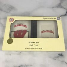 University Of Wisconsin Badgers Shadow Box 4x6 Picture Photo Frame Gift