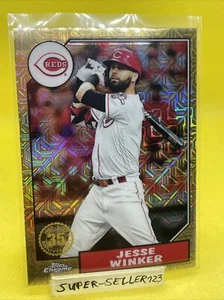2022 TOPPS SERIES 1 - JESSE WINKER - Cincinnati Reds - SILVER PACK 1987 CHROME - Bild 1 von 4