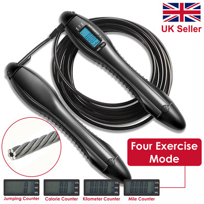 Unbranded Digital Counter Fitness Skipping Ropes for sale | eBay UK