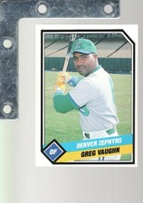 1989 Denver Zephyrs BREWERS Team Set Vaughn Hamilton 25 cards TCMA AAA Amer Assc