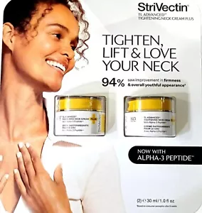 NUEVO StriVectin TL Plus Crema Tensora Avanzada para Cuello NIA-114 2oz ENVÍO GRATUITO - Imagen 1 de 2