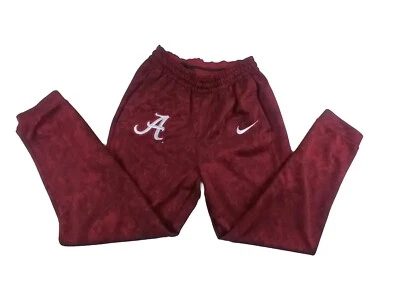 Nike Dri Fit Alabama Crimson Roll Tide Athletic Sweatpants Joggers Mens Small - Image 1 of 4