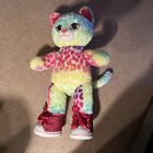 Build A Bear Rainbow Cat In Pink Boots
