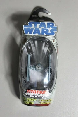 Micro máquina Star Wars Titanio Diecast ECLÍPTICO EVADER TIE FIGHTER SIN USAR, EN CAJA SELLADA Foto 1 de 4