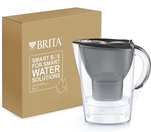 BRITA Marella Water Filter Jug Graphite (2.4L) incl. 4x MAXTRA PRO All-in-1 Cart - Picture 1 of 9