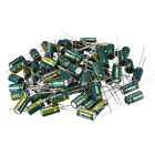 Aluminum Radial Electrolytic Capacitor Low Esr Green 47Uf 63V 6.3X12mm 80Pcs