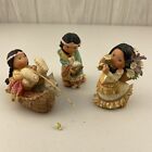 LOT 3 1994 ENESCO FRIENDS OF THE FEATHER Dances With Wolf / Fish Tale / Daisies