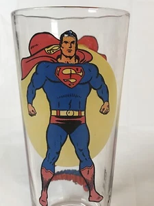 1976 Superman Pepsi "Super Series" Collector Promo Glass DC Comics Cup - Bild 1 von 7