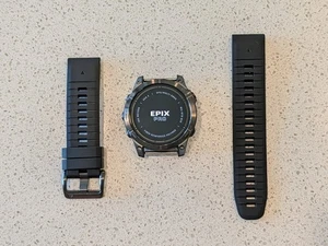 Reloj GPS Garmin epix Pro (Gen 2) 47 mm edición zafiro - gris carbono/negro #562 - Imagen 1 de 12