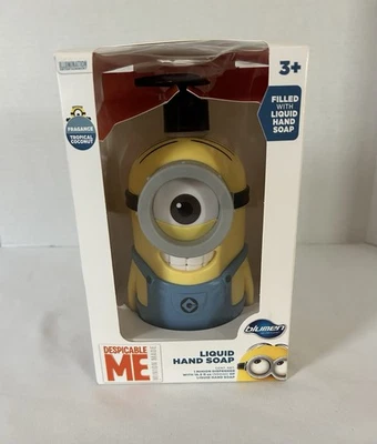 Dispensador de jabón líquido para manos Despicable Me con jabón edición coleccionista Minions Foto 1 de 4