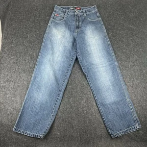 Vintage Y2k Southpole Herren Red Tab Baggy Jeans Wide Leg Opening Gr. 30 - Bild 1 von 9
