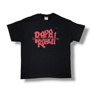 Vintage Papa Roach 2005 Tour Getting Away With Murder Black T-Shirt Men's XL - Picture 1 of 11