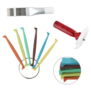 Comb Fin Comb Tool Set Condenser FCR6 Fin Cleaning Brush For Air Conditioner - Picture 1 of 19