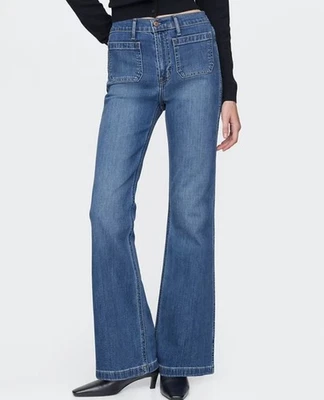 Jeans acampanados GAP tiro alto años 70, talla 28/6R Foto 1 de 4