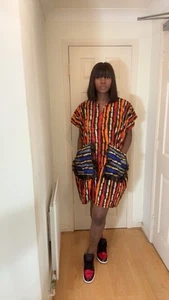 African Ankara Bubu Dress - Picture 1 of 1