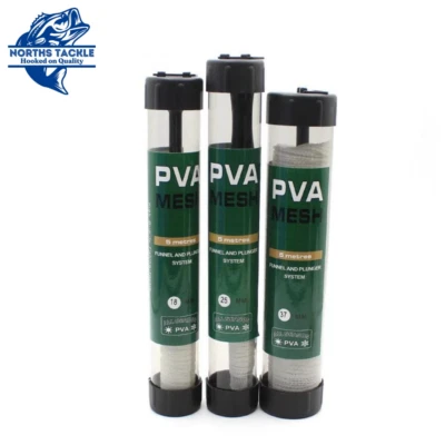 NORTHS TACKLE PVA Mesh Tube 5m 18mm/25mm/37mm Fast Dissolving Kit Angelgerät