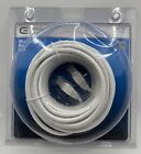 25Ft Cat5e Patch Cord Cable For Ethernet Internet Network Lan Router White