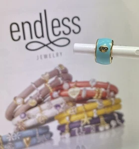 ENDLESS JEWELLERY SKY BLUE ENDLESS ENAMEL CHARM 52100-5 - Picture 1 of 3