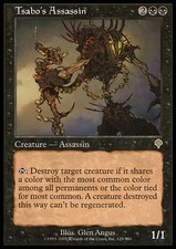 Magic the Gathering MTG Tsabo's Assassin (128) Invasion   HP
