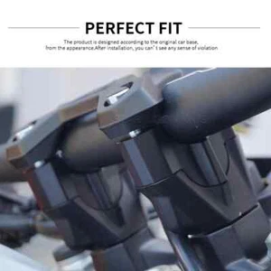 Handlebar Riser Drag Handle Bar Clamp Extend Adapter For BMW S1000R M1000R 21-up - Picture 1 of 18