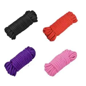 Bondage Rope Shibari Tying Restraint Fetish Cotton Rope 10 Meters BDSM Games Toy - Picture 1 of 3