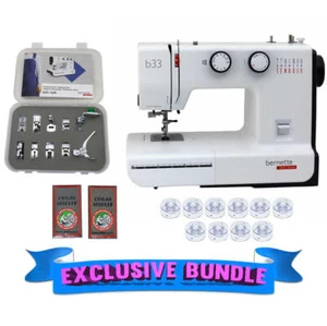 Bernette 33 Swiss Design Sewing Machine with Exclusive Bundle - Picture 1 of 10