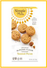 Simple Mills Almond Flour Crunchy Cookies Toasted Pecan Gluten Free Vegan, 5.5oz