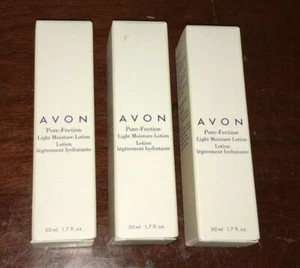Lote de 3 Loción Humedad Ligera Avon 2002 Vintage 2002 Poro-Fección 1,7 oz nuevo con etiquetas - Imagen 1 de 3