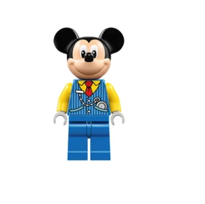 LEGO Disney Topolino Gilet Blu Minifigure 100 Celebration 43212 - Foto 1 di 1