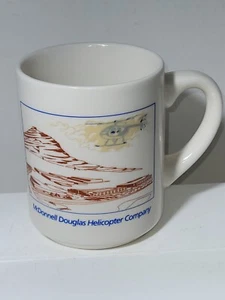 MD-500 McDONNELL DOUGLAS HELICOPTER Comp COFFEE TEA MUG CUP off-white - Picture 1 of 9