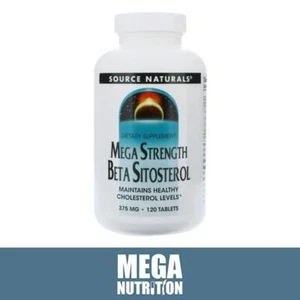 Beta Sitosterin Pflanze Sterols 375mg 120 Tabletten Herren Prostata Gesundheit - Bild 1 von 2