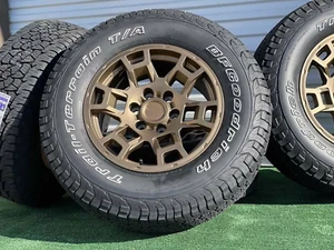 17" Wheels 265/70R17 BFG Tires TRD PRO Toyota 4runner Tacoma Tundra Sequoia rims - Picture 1 of 5