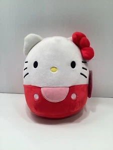 Squishmallows Hello Kitty Classic 8" NEW W/tags Plush Red With Bow - Picture 1 of 10