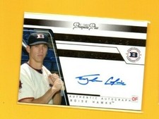 D15115 2006 TRISTAR Prospects Plus Farm Hands Autographs #15 Tyler Colvin 