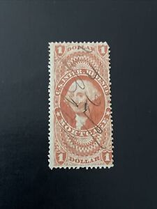 US Stamp Revenue Scott# R73c Mortgage 1862-71 Used Scv $300