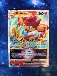 Carta Pokémon - Simisear Vastro 023/159 - Set Zenit Regale - Ita - NM - Foto 1 di 2