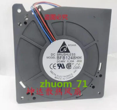 1PC Delta BFB1248HH 12CM 12032 48V 0.33A Centrifugal turbine blower cooling fan - Image 1 of 2
